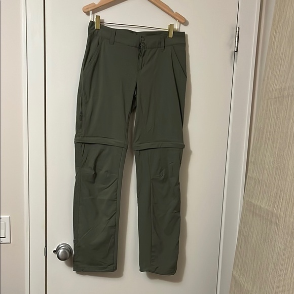 COLUMBIA LESLIE FALLS CONVERTIBLE PANT - WOMEN'S size 8 olive green - Picture 2 of 5